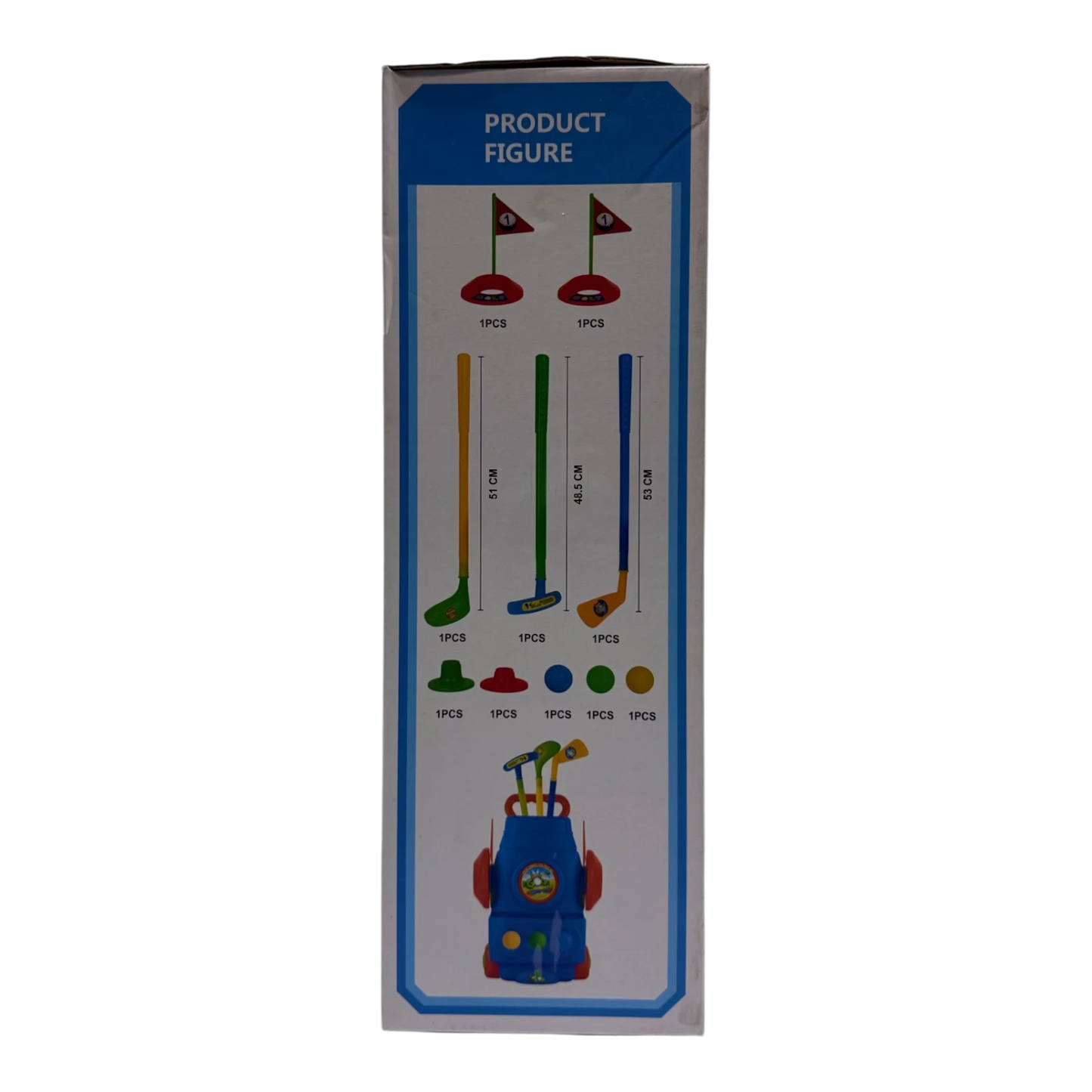 Junior Kids Golf Set with Portable Trolley – Indoor & Outdoor Sports Toy