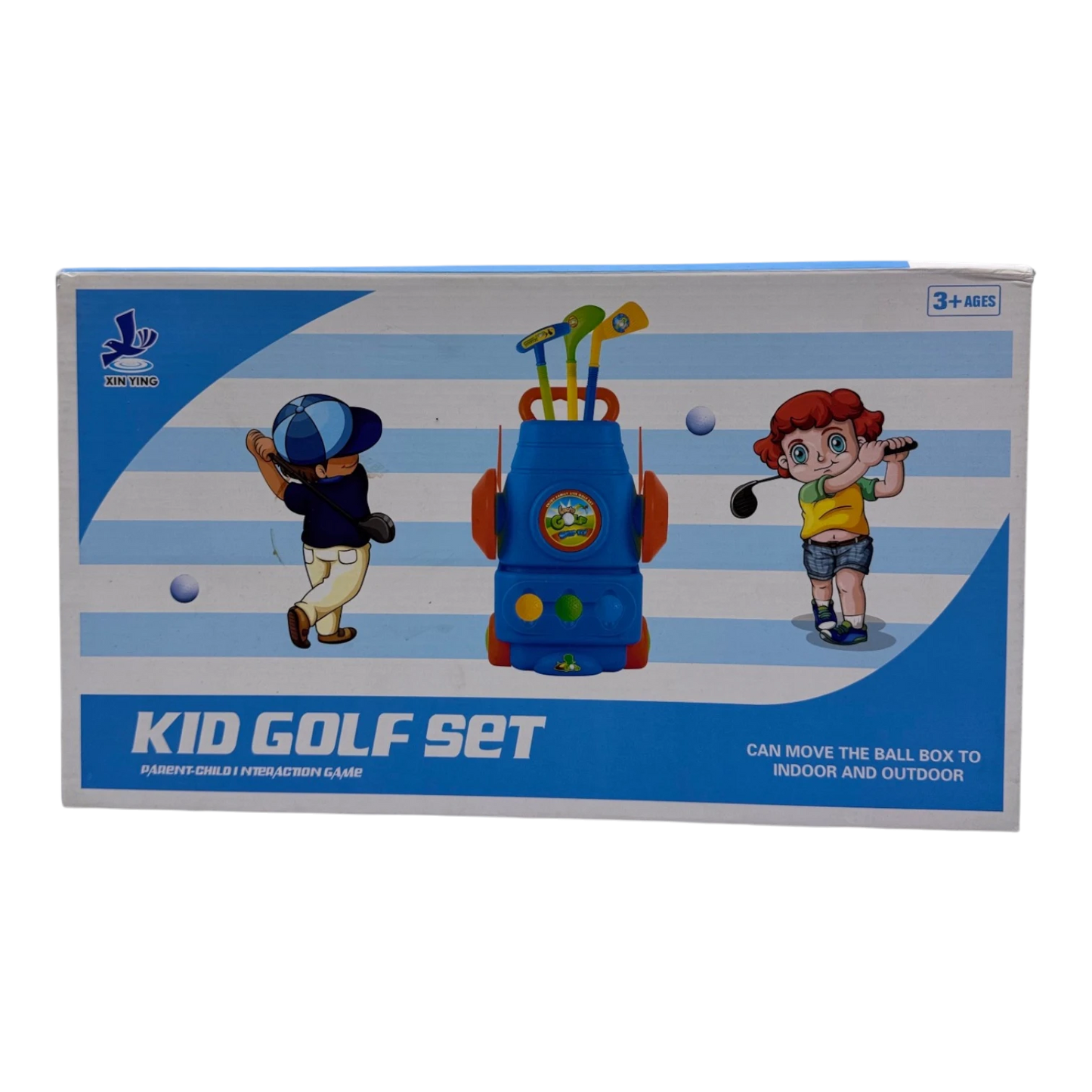 Junior Kids Golf Set with Portable Trolley – Indoor & Outdoor Sports Toy