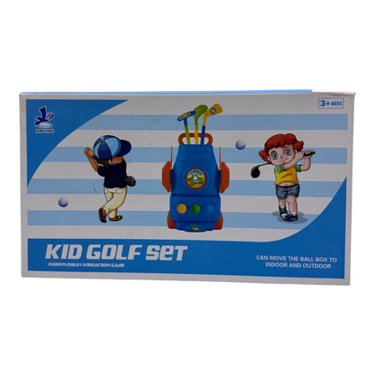 Junior Kids Golf Set with Portable Trolley – Indoor & Outdoor Sports Toy