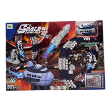 301-Piece Space DIY Changeable Track Set – Anti-Gravity Wall-Mounted Race Track