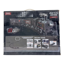 G-Alloy Smart Metal Steam Train Set – Real Smoke Effect & Die-Cast Locomotive