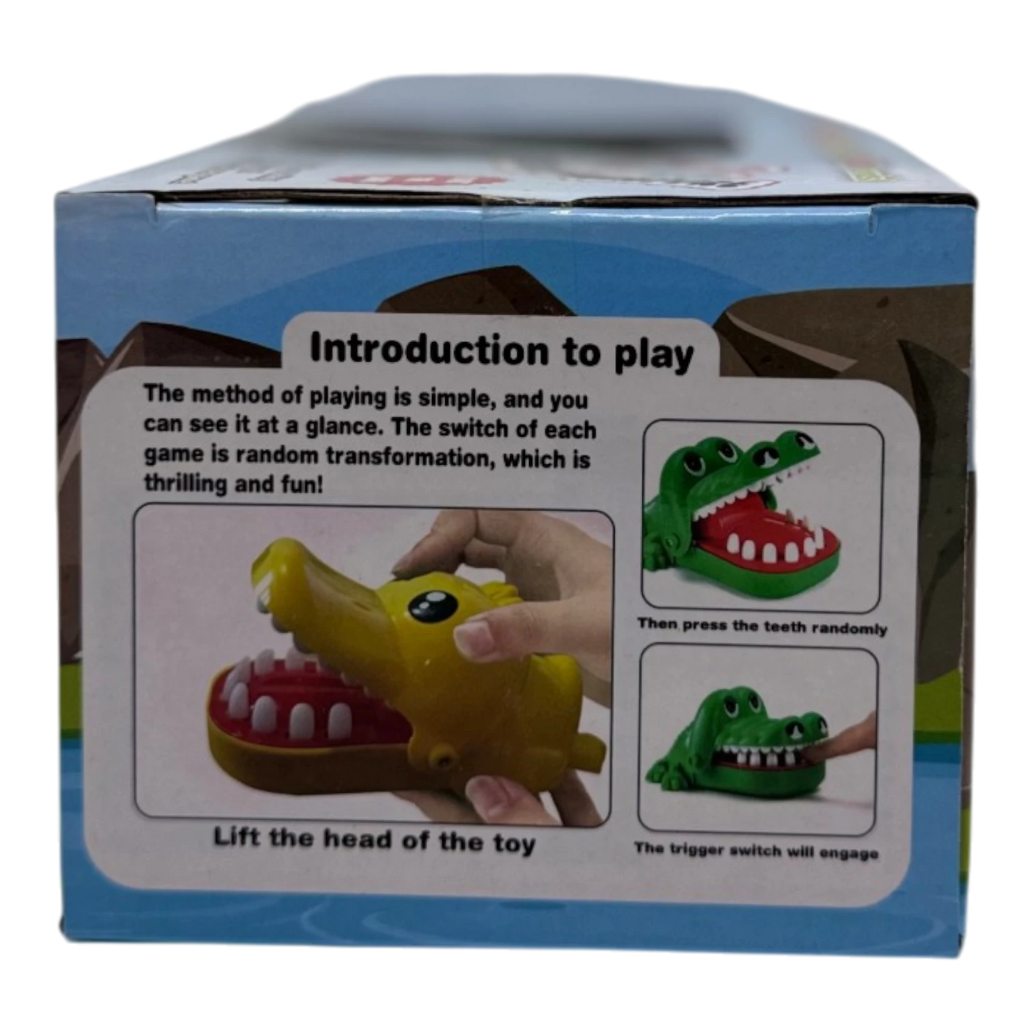 Crocodile Dentist Trickery Adventure Game – Interactive Finger-Snap Toy for Kids