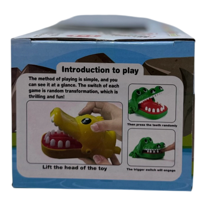 Crocodile Dentist Trickery Adventure Game – Interactive Finger-Snap Toy for Kids