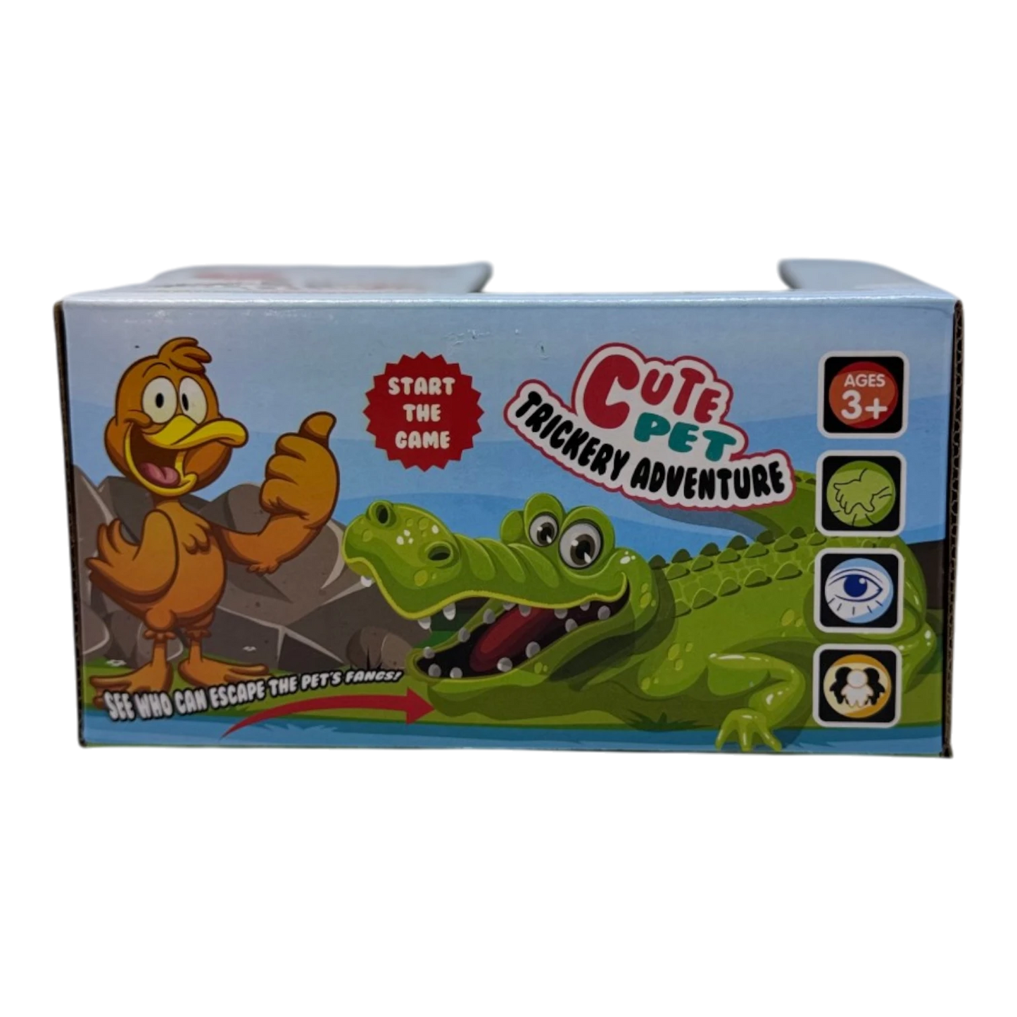 Crocodile Dentist Trickery Adventure Game – Interactive Finger-Snap Toy for Kids