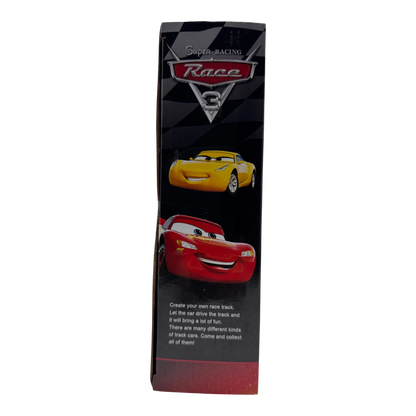 Super Racing Race 3 Garage Playset – Multi-Level Car Track with Gas Station & Accessories