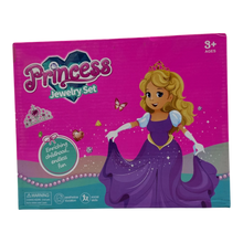 Princess Jewelry Set for Kids – Magical Dress-Up Accessories Kit with Tiara & Gems