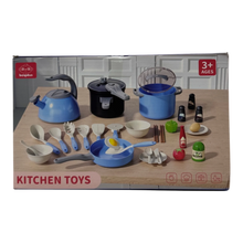 Beiqiduo Kids Kitchen Cookware Set – Realistic Pots, Pans, and Pretend Play Cooking Utensils