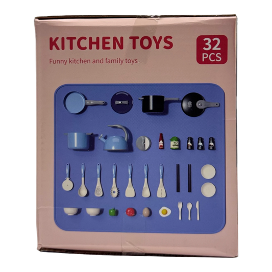 Beiqiduo Kids Kitchen Cookware Set – Realistic Pots, Pans, and Pretend Play Cooking Utensils