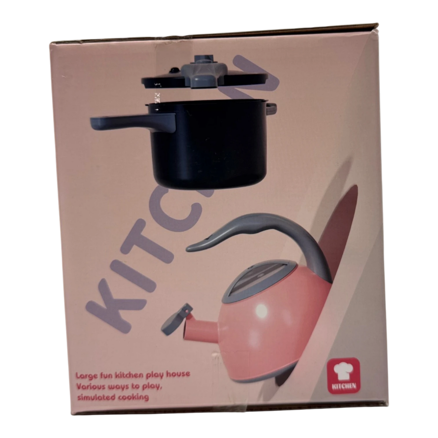 Beiqiduo Kids Kitchen Cookware Set – Realistic Pots, Pans, and Pretend Play Cooking Utensils