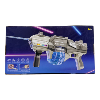 CyberGun Shotgun-Style Electric Pulse Water Gun – 650ml High-Capacity Motorized Blaster