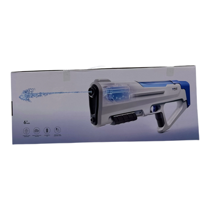 Rifle-Style Electric Pulse Water Gun – 600ml Automatic High-Speed Lightning Blaster