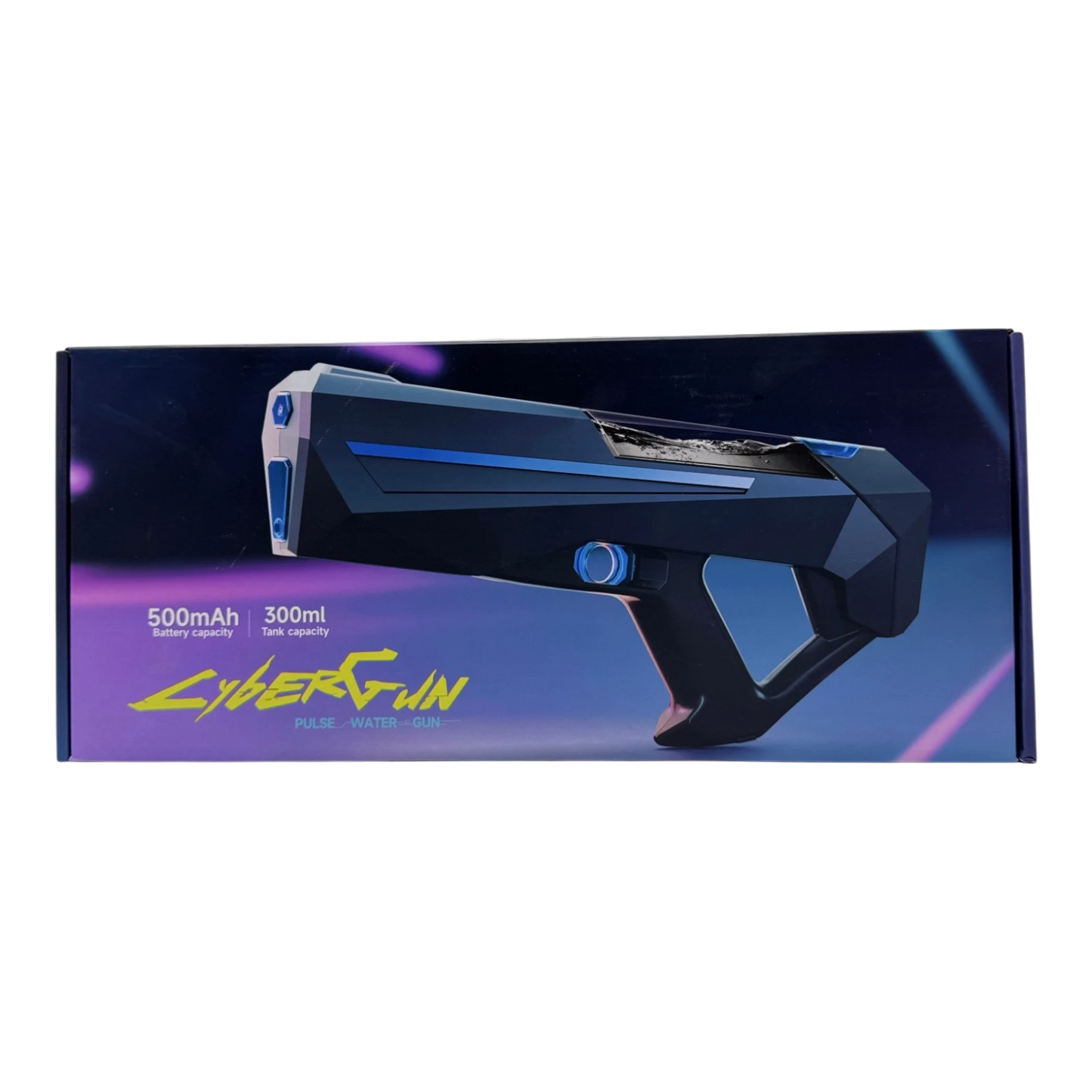 CyberGun Stealth Electric Pulse Water Gun – 300ml High-Speed Motorized Blaster
