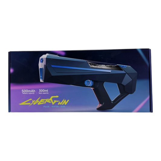 CyberGun Stealth Electric Pulse Water Gun – 300ml High-Speed Motorized Blaster