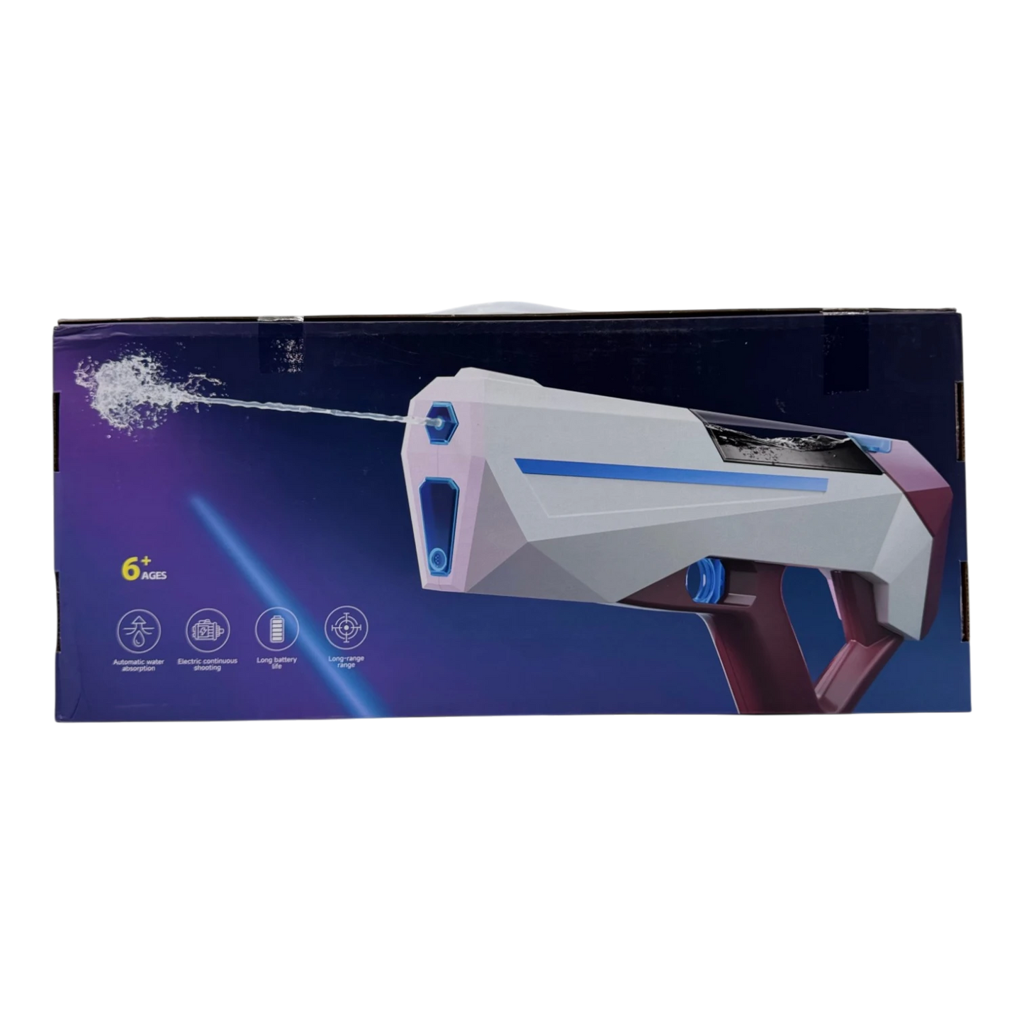 CyberGun Stealth Electric Pulse Water Gun – 300ml High-Speed Motorized Blaster