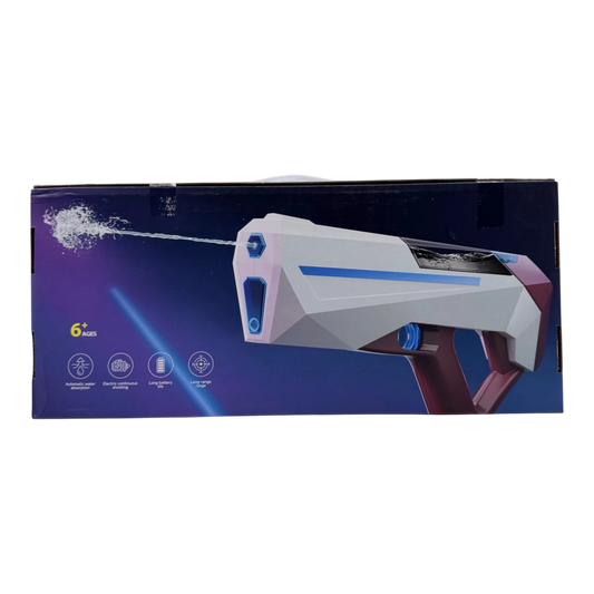 CyberGun Stealth Electric Pulse Water Gun – 300ml High-Speed Motorized Blaster