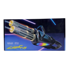 CyberGun Double Trouble Twin-Barrel Electric Water Gun – 400ml Motorized Lightning Edition Blaster
