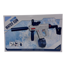 Vector Submachine-Style Electric Water Gun – Automatic Continuous Emission Blaster with Drum Tank