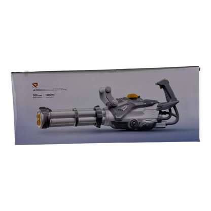 Big Gatling-Style Electric Water Gun – 1300ml High-Capacity Automatic Blaster with Self-Absorbing Pump