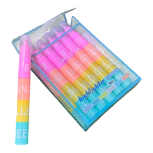 ZHILETA 12-Piece 4-in-1 Stackable Neon Highlighter Markers Set – Multi-Color Combination Chisel Tip Highlighters for School, Office & Bullet Journaling