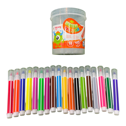 Yalong Water Color Pen – 18 Pcs Barrel Set 1. Product Title