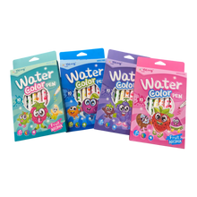 Yalong 10-Piece Fruit Aroma Scented Watercolor Pen Set – Washable Non-Toxic Bright Coloring Markers for Kids & School Projects