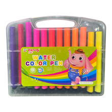 Yalong 24-Piece Premium Water Color Pen Set – Washable Non-Toxic Sketching Markers with Durable Brush Tips in a Portable Carrying Case