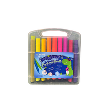 Yalong 18-Piece Water Color Pen Set – Washable Firm Point Sketching Markers with Hard Storage Case for Kids & School Art