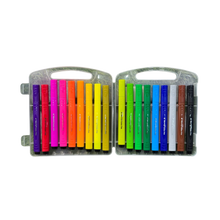 Yalong 18-Piece Water Color Pen Set – Washable Firm Point Sketching Markers with Hard Storage Case for Kids & School Art