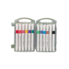 Yalong 12-Piece Premium Acrylic Paint Marker Set – Quick-Drying Waterproof Multi-Surface Markers with Portable Hard Carry Case