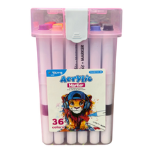 Yalong Acrylic Marker Pens Box Pack - 36 Pieces