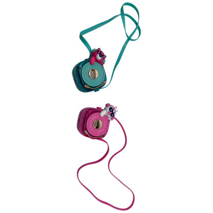 Givelong DJ Style Wearable Lanyard Necklace Fan for Kids