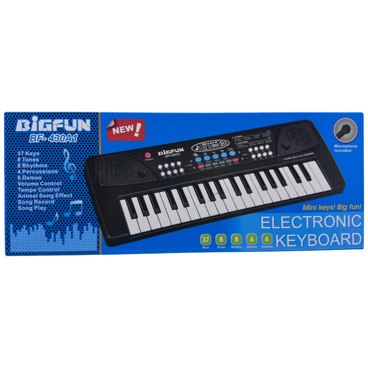 Electronic Keyboard Piano with Microphone