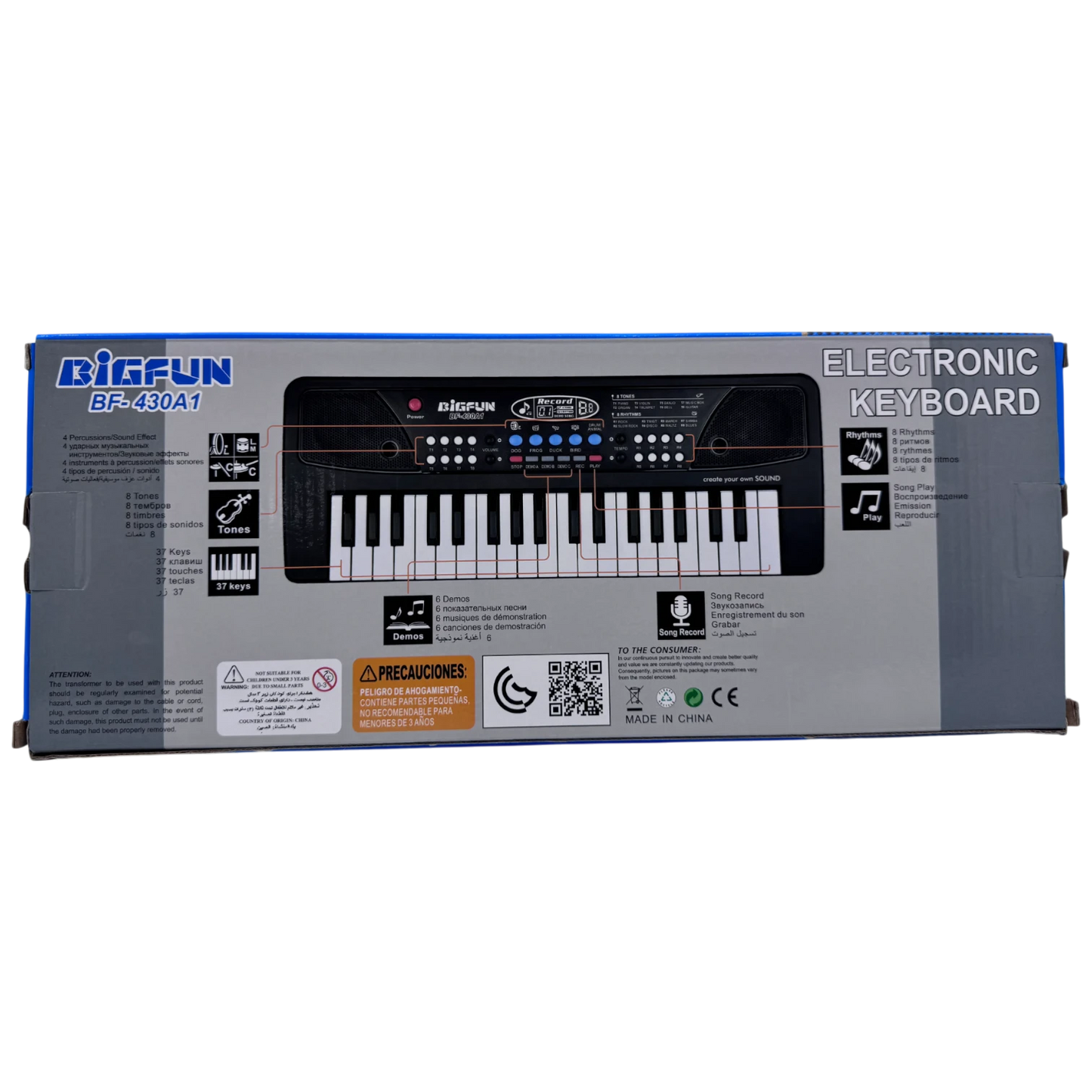 Electronic Keyboard Piano with Microphone