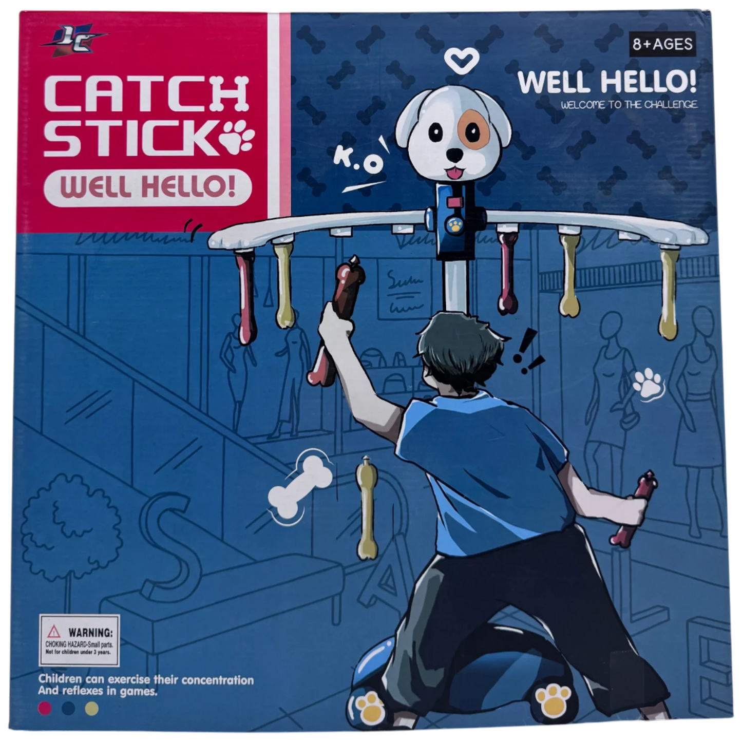 Well Hello! Catch Stick Fast-Reflex Reaction Game