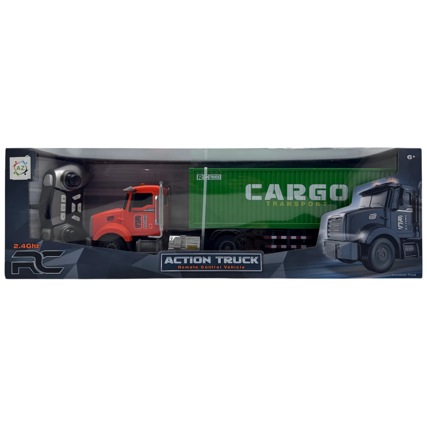 Action Truck 2.4GHz Remote Control Cargo Transport Vehicle