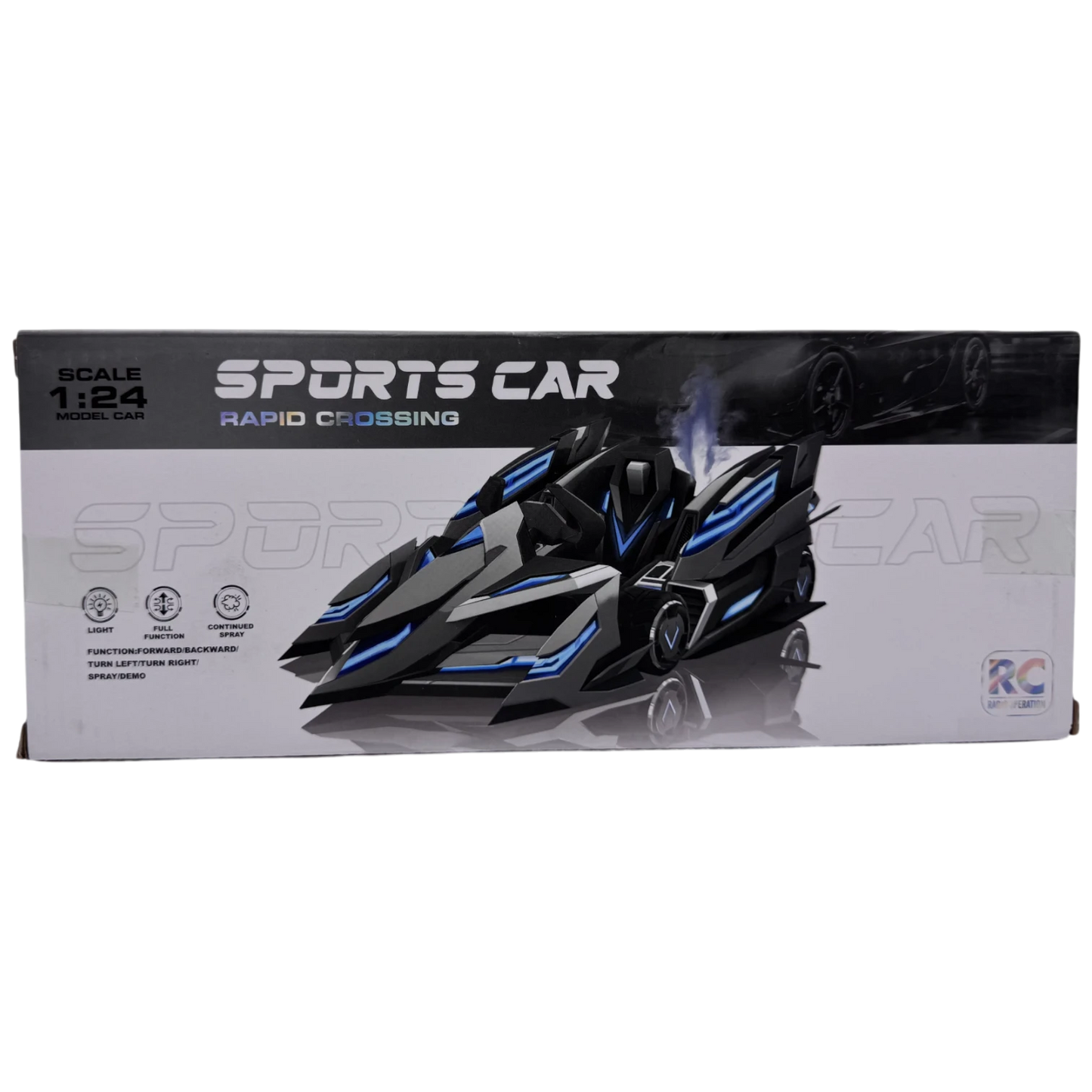 Cybertruck Style Rapid Crossing 1:24 Scale Remote Control Sports Car