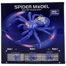 Remote Control Wall Climbing Stunt Spider Model Toy