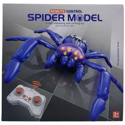 Remote Control Wall Climbing Stunt Spider Model Toy