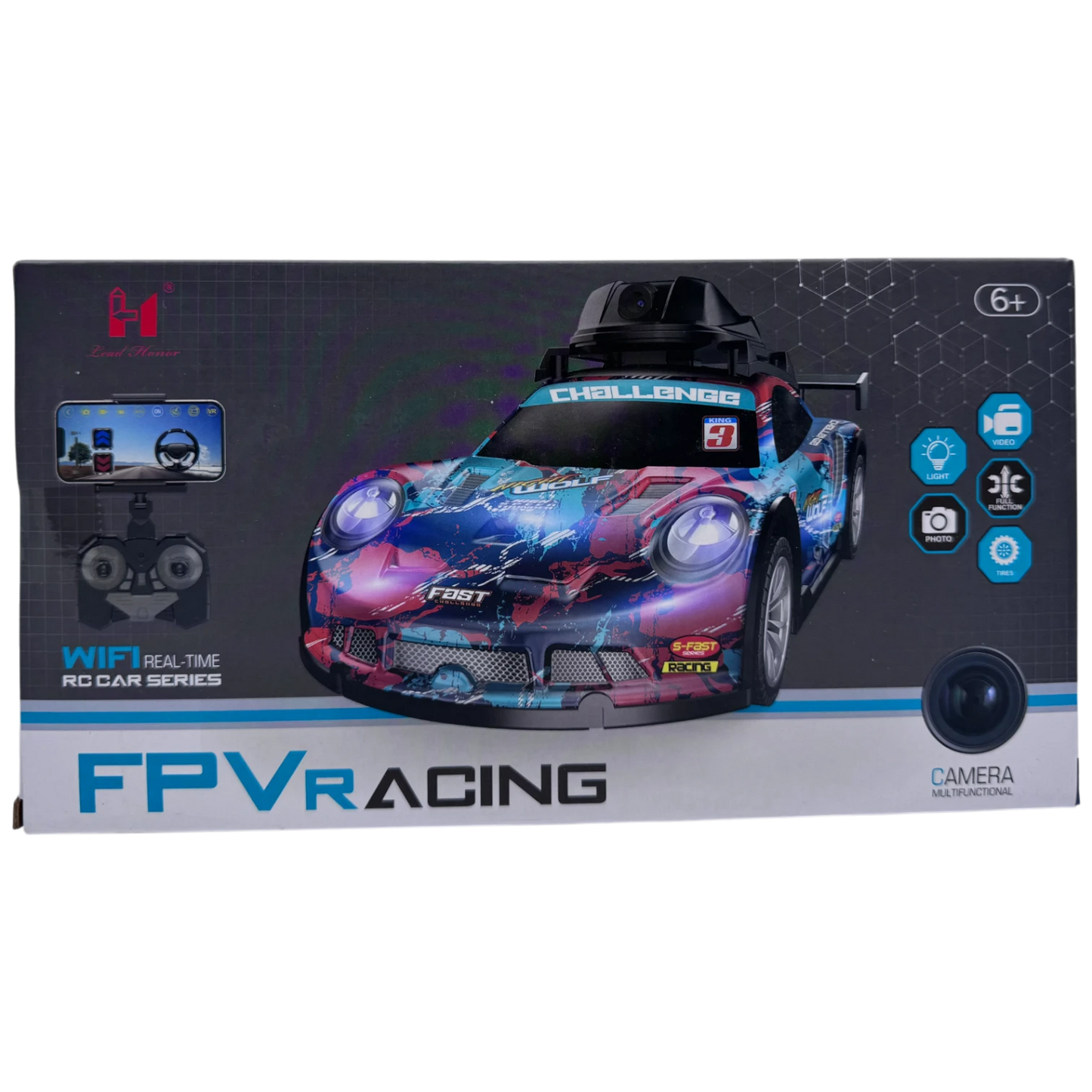 Lead Honor WiFi Real-Time FPV Racing Camera Remote Control Car
