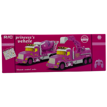 Long Ying Toys 1:24 Scale Remote Control Princess Cement Mixer Truck