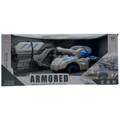 Ao Ho Overlord Armored Remote Control Water Bomb Tank Car