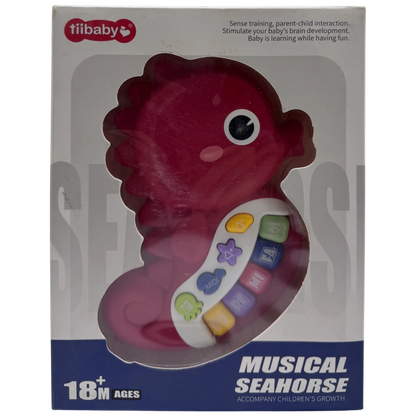Tiibaby Musical Seahorse Early Educational Infant Toy