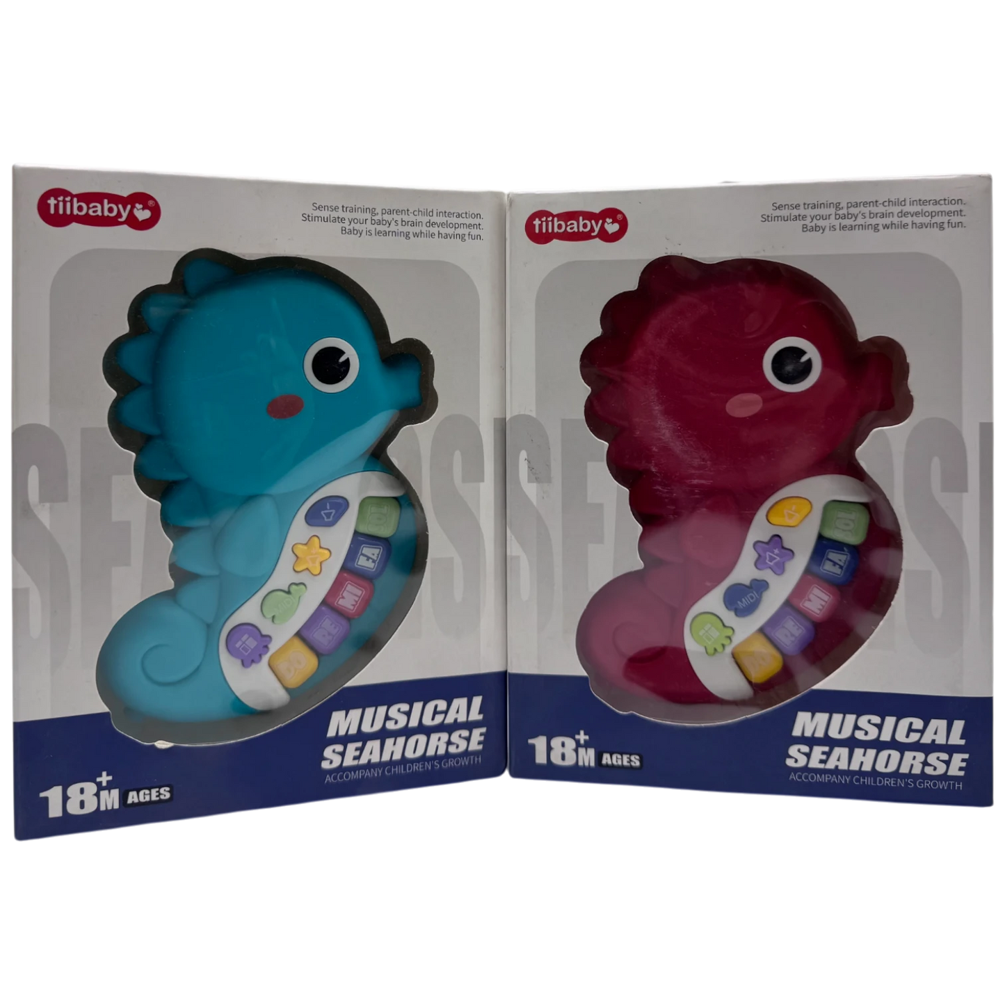 Tiibaby Musical Seahorse Early Educational Infant Toy