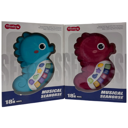 Tiibaby Musical Seahorse Early Educational Infant Toy