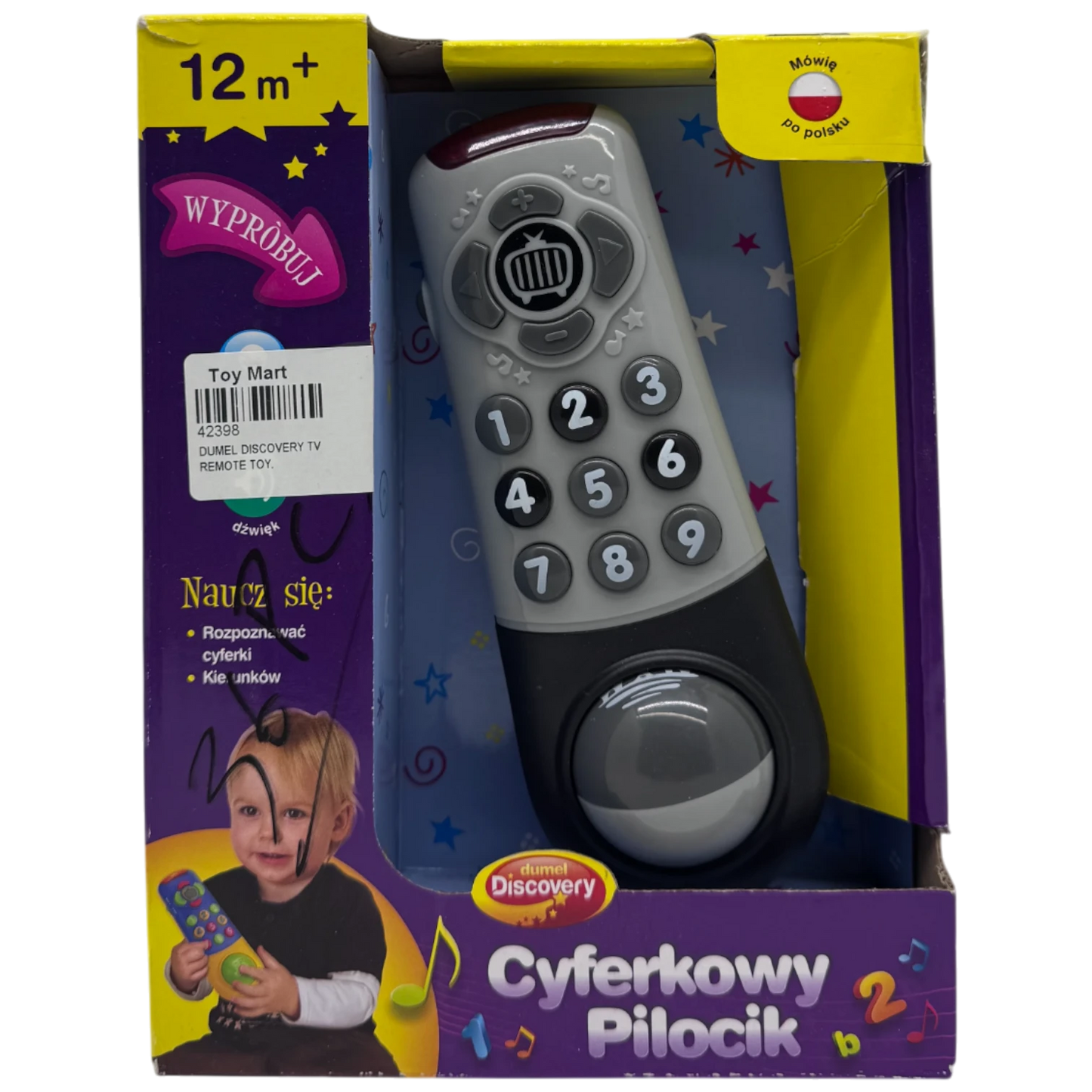 Dumel Discovery Interactive TV Remote Control Baby Toy