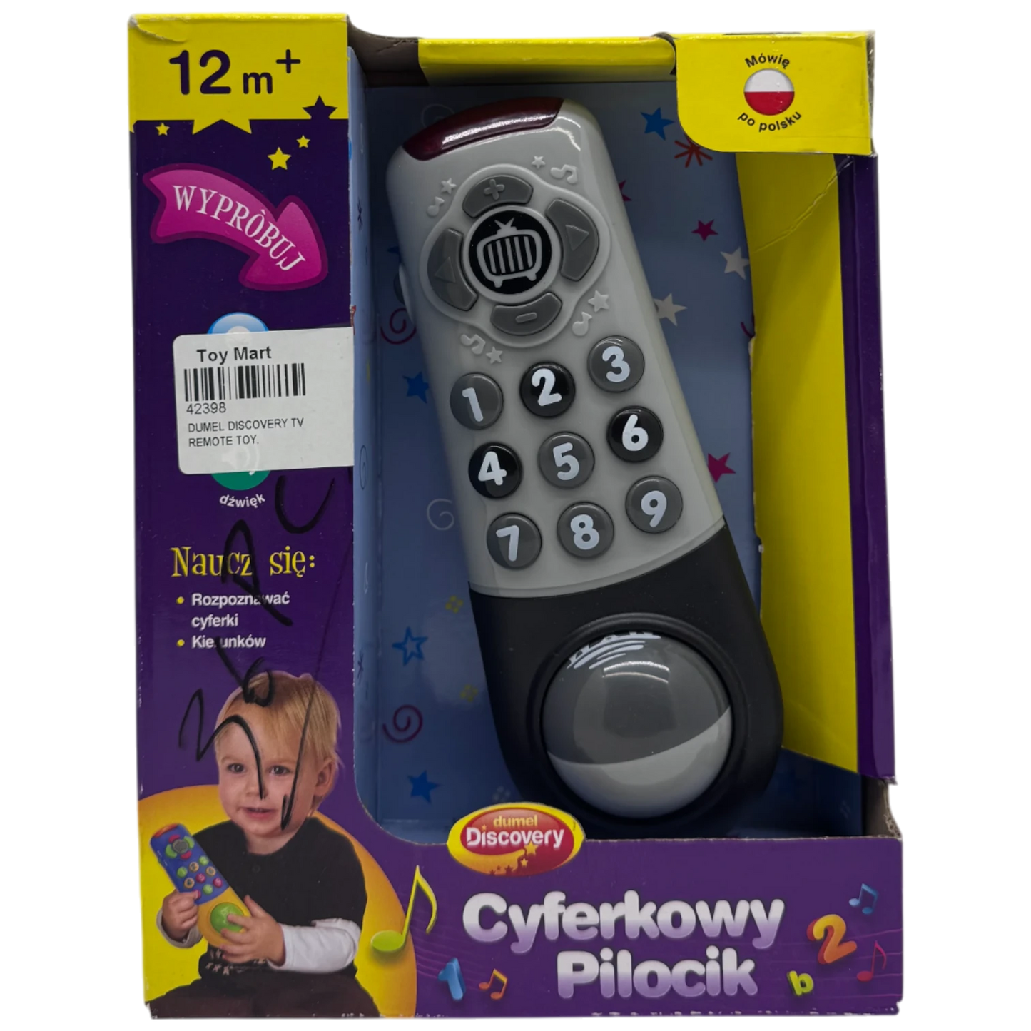 Dumel Discovery Interactive TV Remote Control Baby Toy