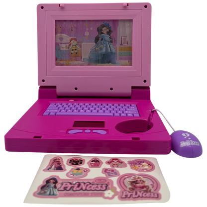 Princess Folding Computer Toy with Music and Lighting