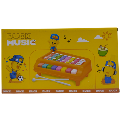 Liu Ba Ling Duck Musician 2-in-1 Piano Xylophone Toy