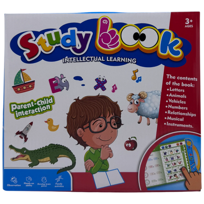 Electronic E-Book Study Book for Intellectual Learning