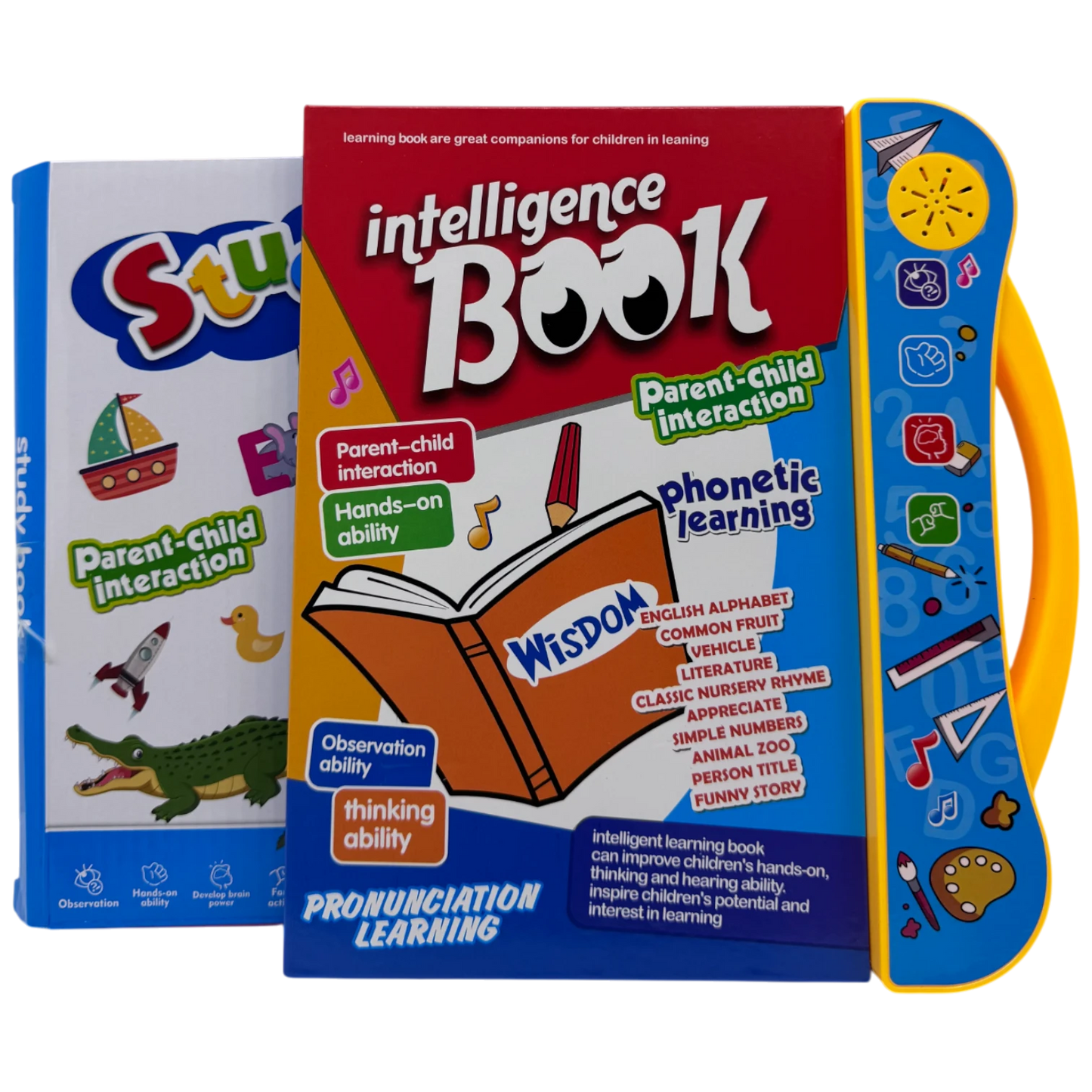 Electronic E-Book Study Book for Intellectual Learning